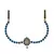 Waist Belt Gold Platted Blue Color Stone