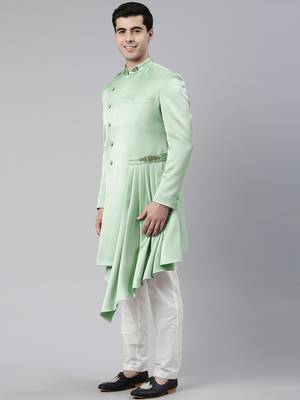 Green draped indo set 3
