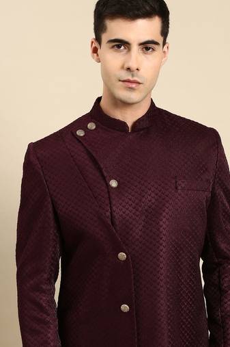 Maroon premium indo set