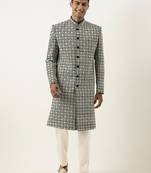 Bottle green velvet indo set