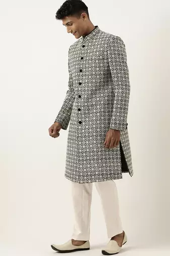 Bottle green velvet indo set