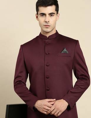 Wine classic achkan indo set 2