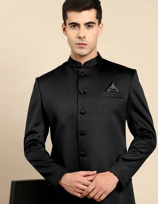 Black classic achkan 2