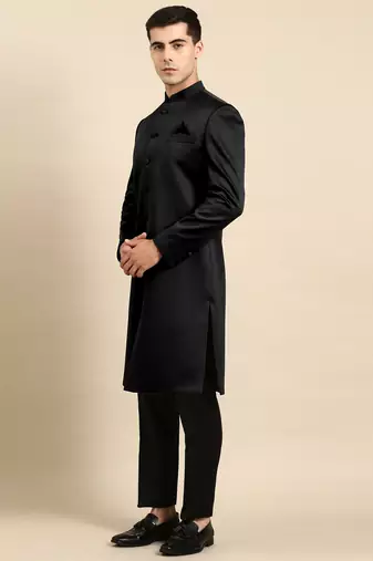 Black classic achkan