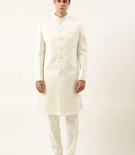 Cream classic achkan