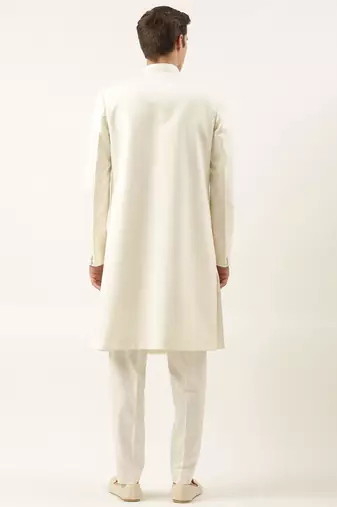 Cream classic achkan