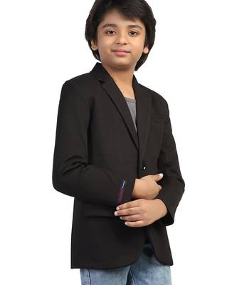 solid single breasted party boys blazer 2