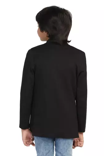 solid single breasted party boys blazer