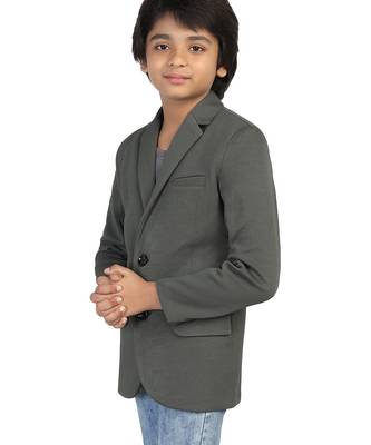 Solid mandarin party boys blazer 2
