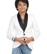 solid mandarin party boys blazer