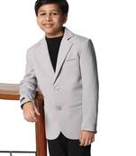 solid single breasted party boys blazer