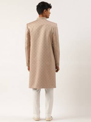 Dry rose achkan set 2