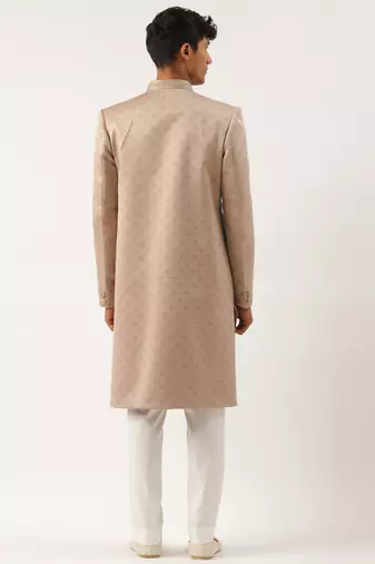 Dry rose achkan set