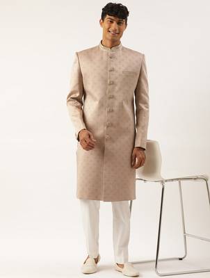 Dry rose achkan set 4