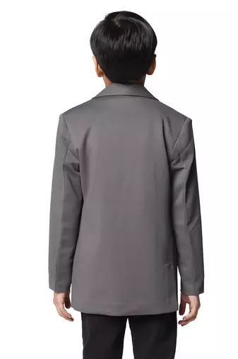 solid mandarin party boys blazer