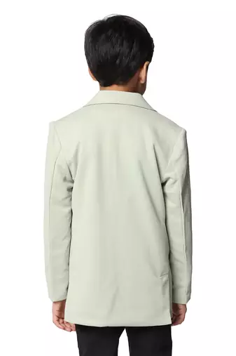 solid mandarin party boys blazer