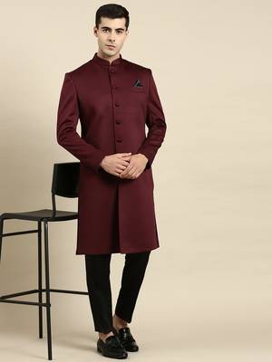 Wine classic achkan 4