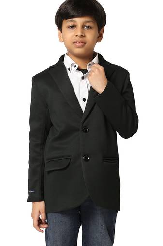 Boys dark green blazer