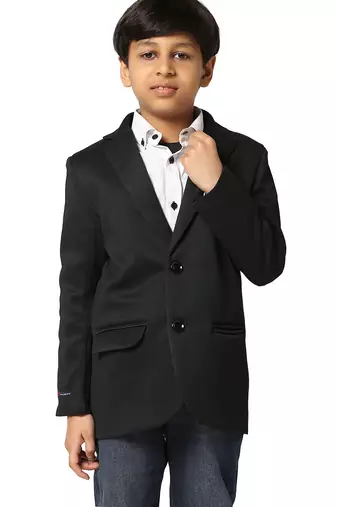 Boys dark green blazer