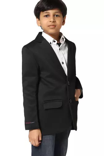 Boys dark green blazer