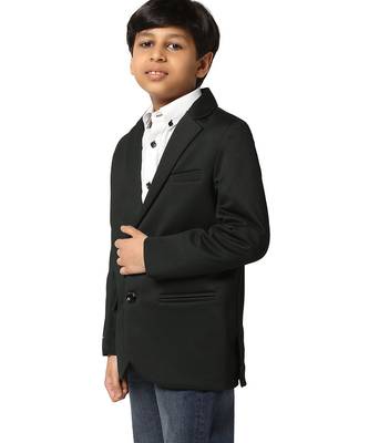 Boys dark green blazer 3