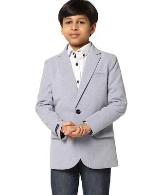 Boys light blue blazer 1