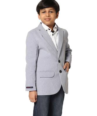 Boys light blue blazer 2
