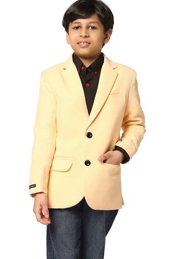 kids orange blazer