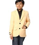kids orange blazer