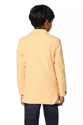 kids orange blazer