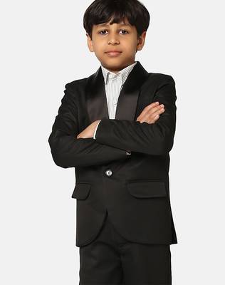 Boys black tuxedo 1