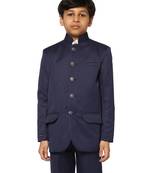 kids blue bandgala blazer