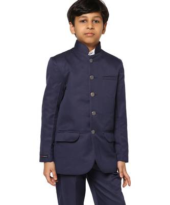 kids blue bandgala blazer 2