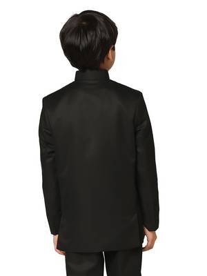 kids black bandgala blazer 2
