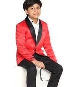 Boys red tuxedo