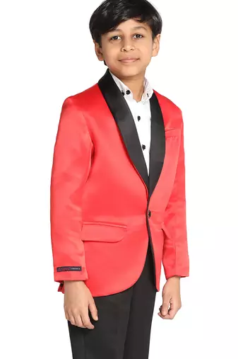 Boys red tuxedo