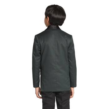 Boys green tuxedo blazer 3