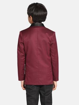 Boys maroon tuxedo 4