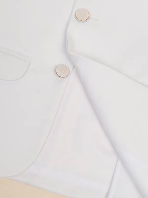 Boys white bandhgala blazer 4