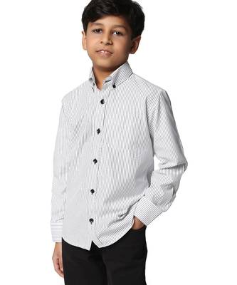 White striped shirt 2