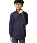 Boys navy blue shirts