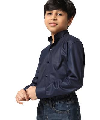 Boys navy blue shirts 2