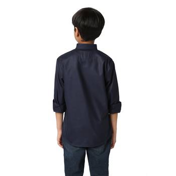 Boys navy blue shirts 4