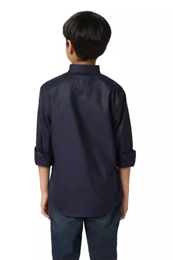 Boys navy blue shirts