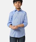 Boys light blue shirts