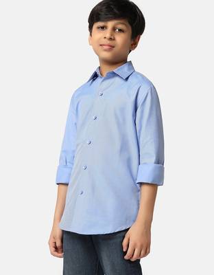 Boys light blue shirts 2