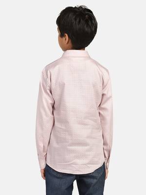 kids pink printed shirt 4
