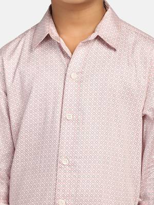 kids pink printed shirt 5