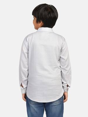 boys grey printed shirt 4