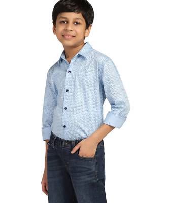 boys cotton printed shirt 1